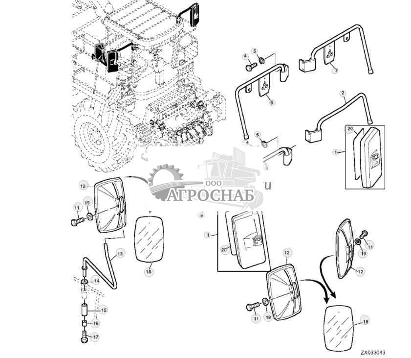 OUTER REAR-VIEW MIRROR 
